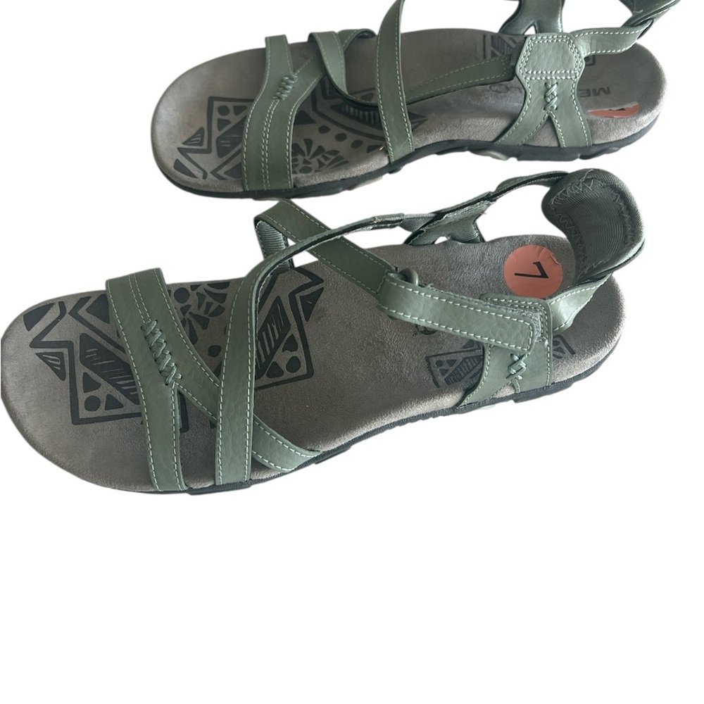 Merrell Women's Olive Green Strap Sandals - Picture 3 of 5
